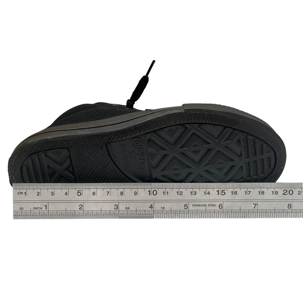 Converse Chuck Taylor All Star Little Boys Slip on‎ Shoes Size 12 Solid Black